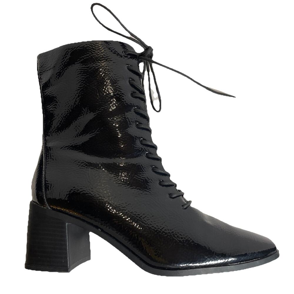 Journee Collection Covva Bootie Sz 10 Black Witchy, Cosplay - Picture 10 of 11